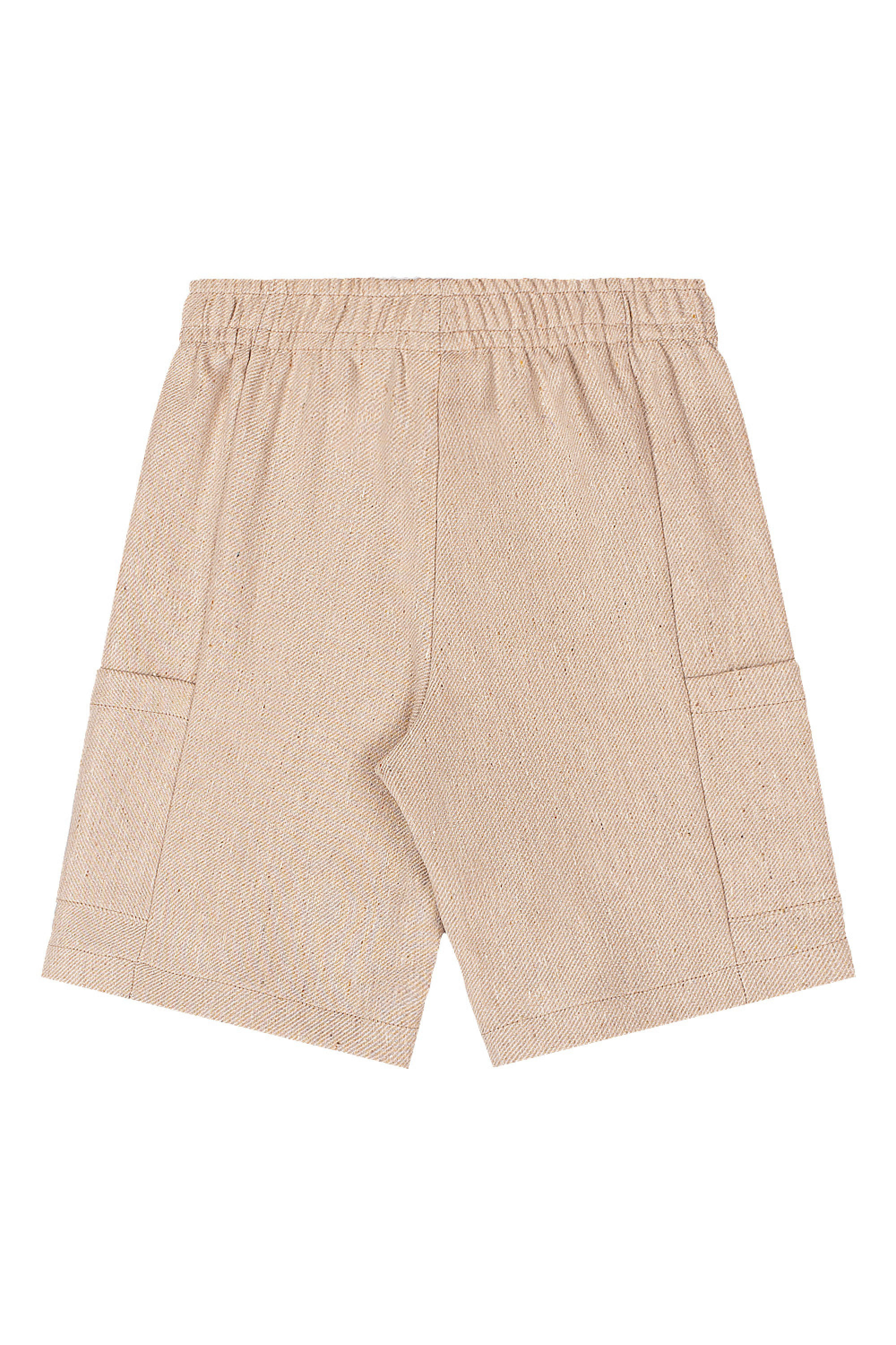 Conjunto Infantil com Camisa Social e Bermuda Sarjada (Branco) Quimby - Imagem 30